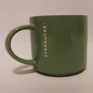 RARE STARBUCKS Stacking Mug GREEN 2012 14oz/414ml